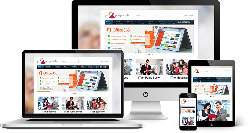 Ecommerce Website Mockup Png (1000x533), Png Download