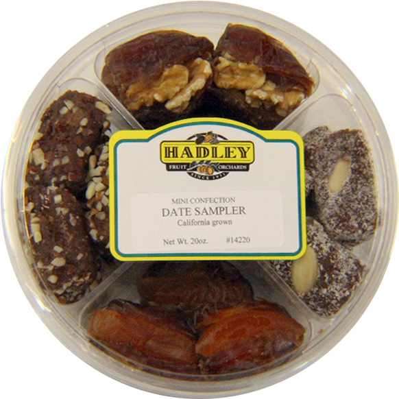 Mini Confection Date Sampler 20oz - Hadley Fruit Orchards (700x700), Png Download