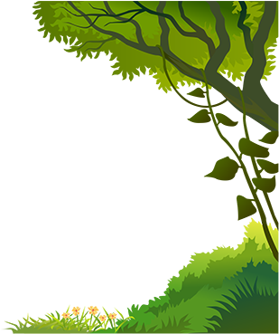 Css3 Train Animation - Cartoon Natural Landscape (520x368), Png Download