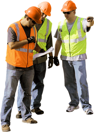 Png Workers - Construction Workers Png (328x436), Png Download