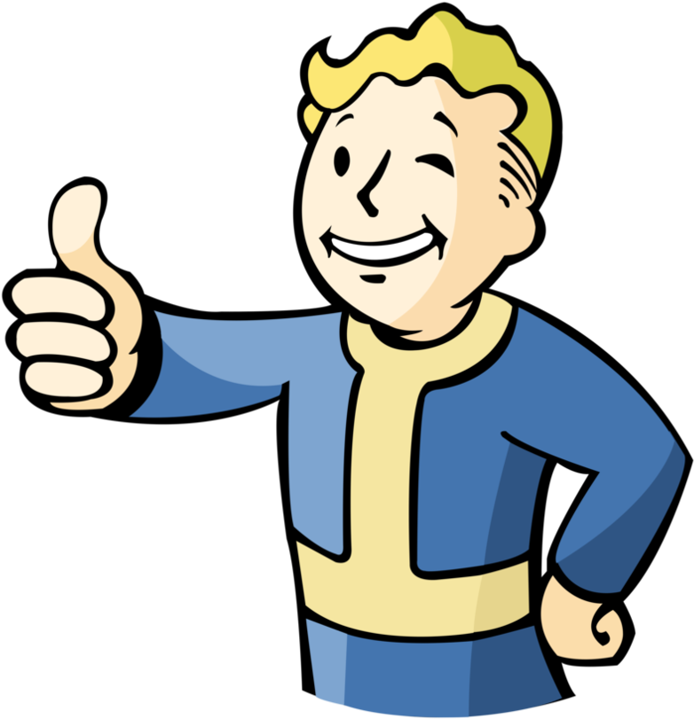 Muy Bien Png - Vault Boy (894x894), Png Download