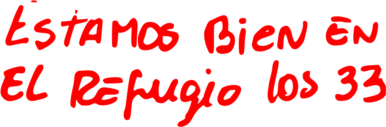 Estamos Bien Los - Estamos Bien En El Refúgio Los 33 (1280x424), Png Download