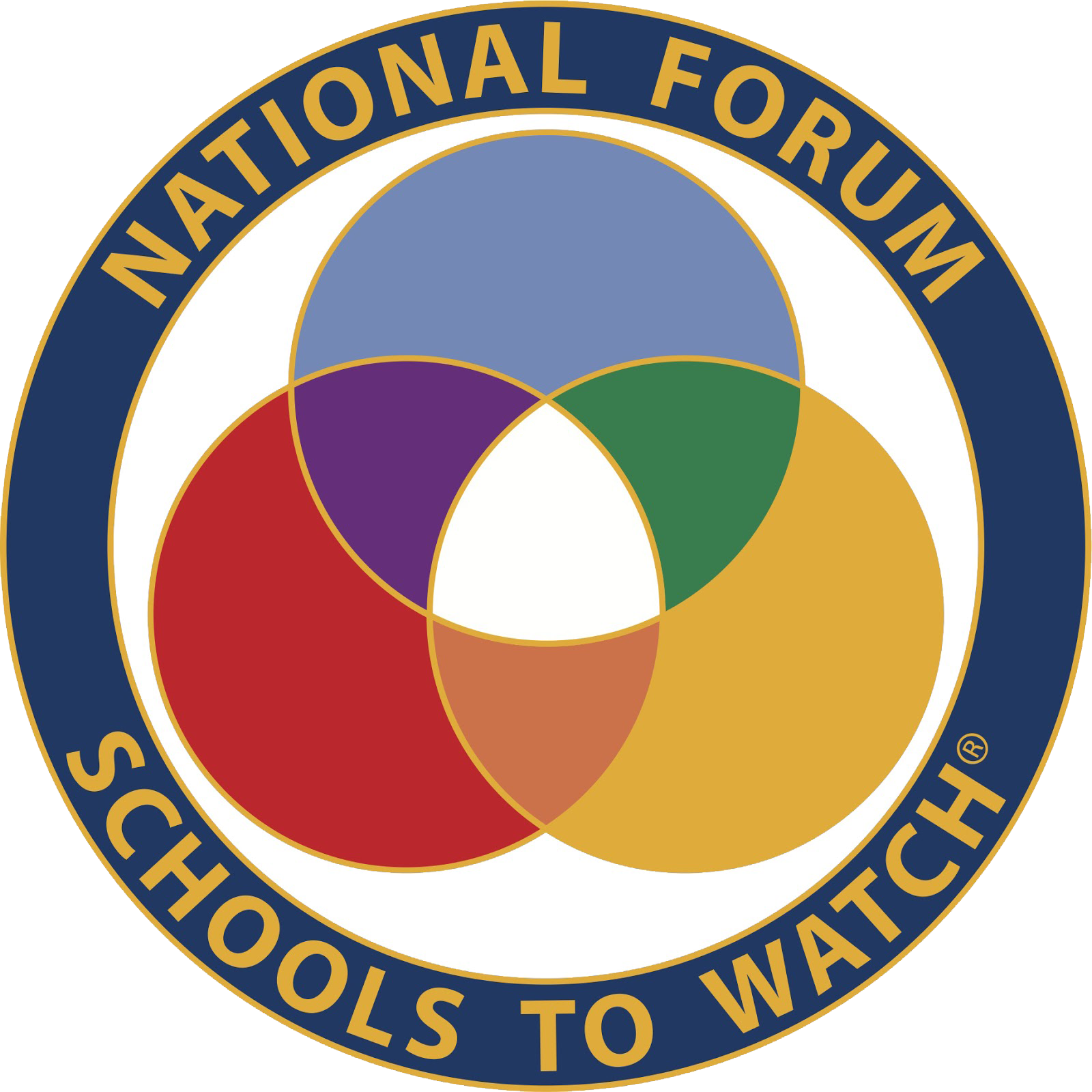 National Blue Ribbon A California Distinguished School - National Schools To Watch (1600x1600), Png Download