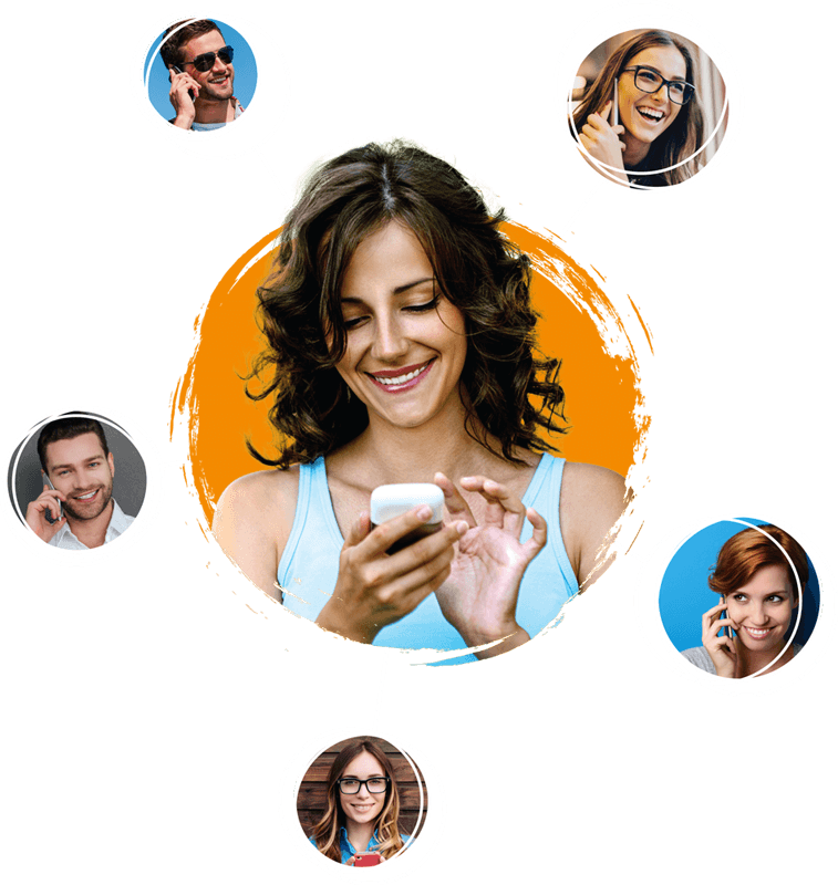 Get Free Group Photo 24 C - Flash Mobile Servicio Gratis Png (757x800), Png Download