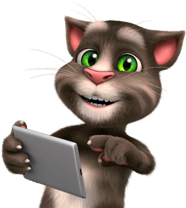My Talking Tom Png (383x415), Png Download