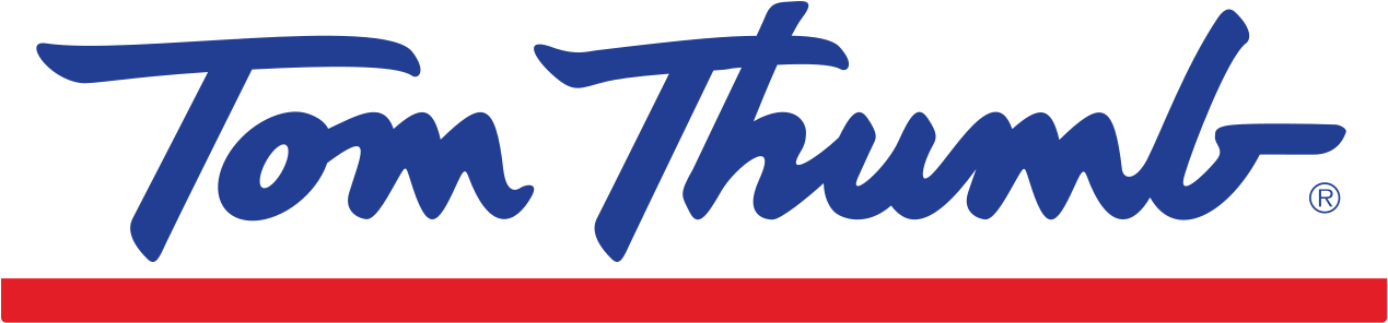 Tom Thumb Logo - Tom Thumb Home Delivery (1280x306), Png Download