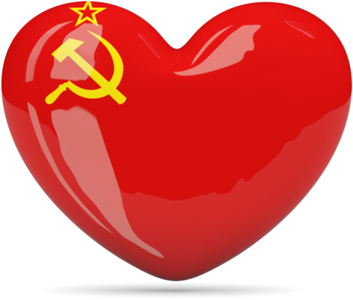 Illustration Of Flag Of Soviet Union - Turks And Caicos Heart (640x480), Png Download