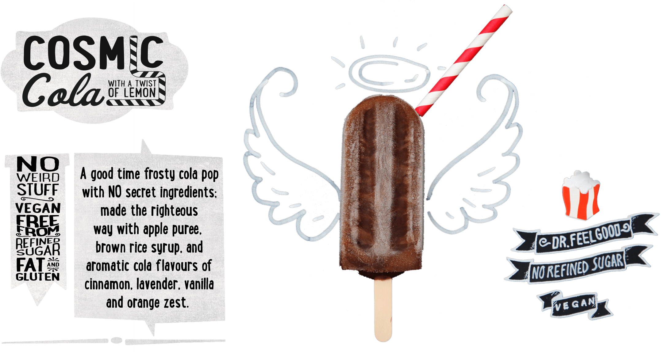Now's Your Chance To Become A Shareholder In Dr Feelgood - Ice Cream Bar (2185x1148), Png Download