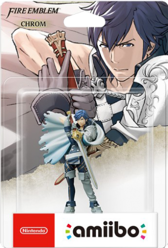 Fire Emblem Collection - Fire Emblem Chrom Amiibo Figure (500x500), Png Download