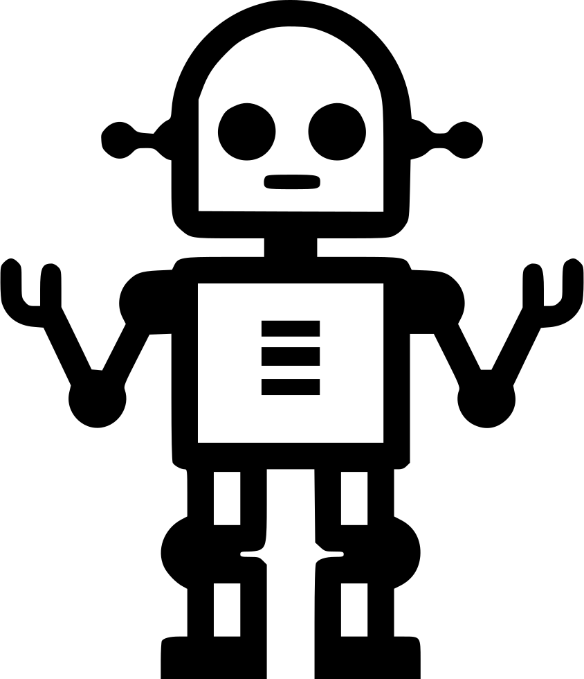 Png File - Robot Svg Transparent (844x980), Png Download