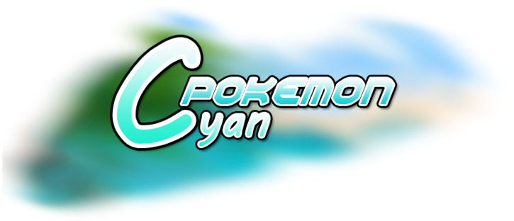 Pokemon Fire Red Hacks Zip Download - Pokemon Cyan Logo (900x450), Png Download