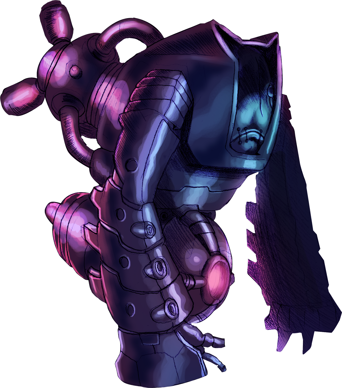 Nightmare - Metroid Fusion Nightmare Fanart (1105x1256), Png Download