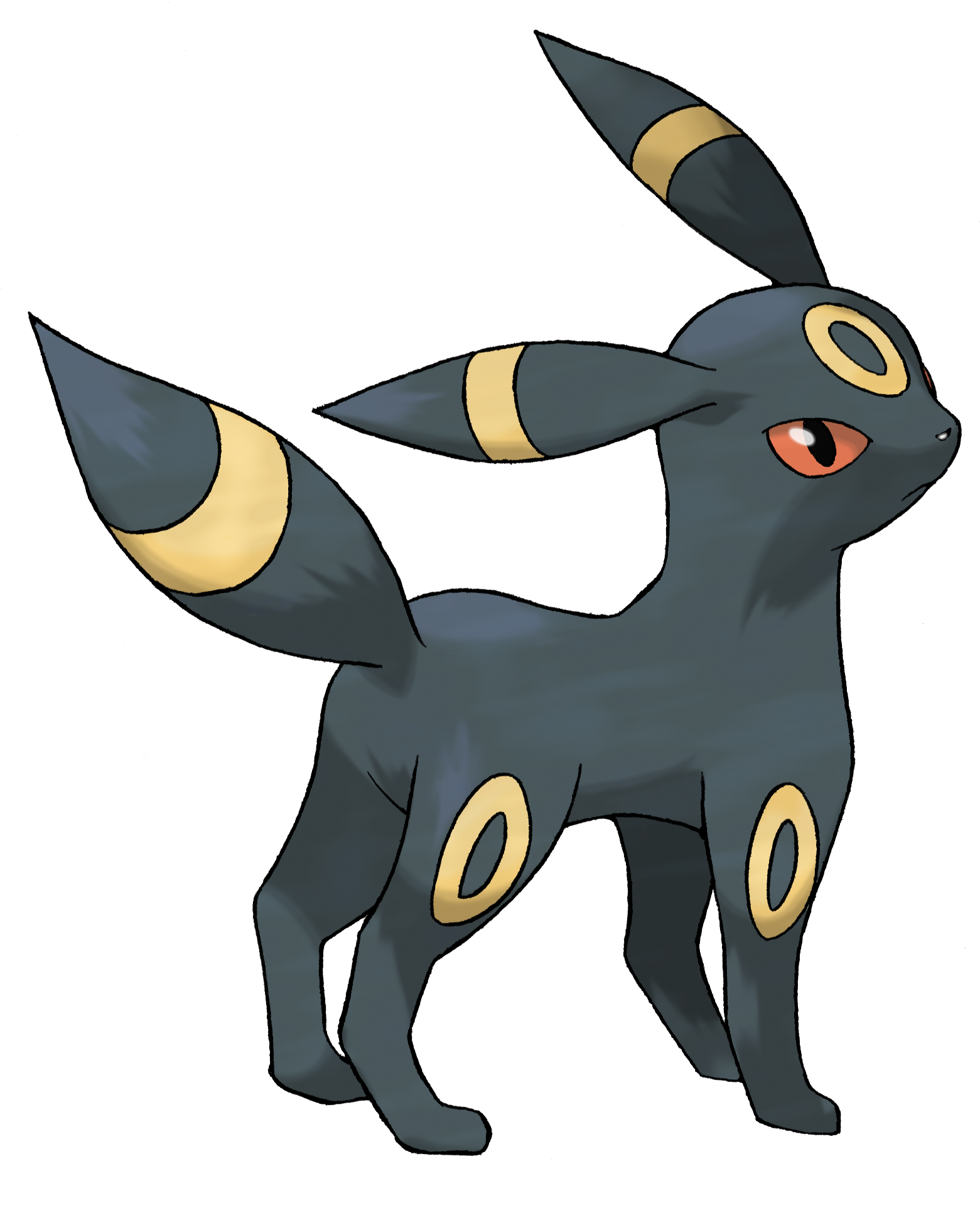 Original File - Pokemons That Look Like Cats (1561x1925), Png Download