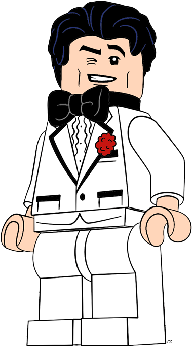 Bruce Wayne - Lego Bruce Wayne Clipart (383x690), Png Download