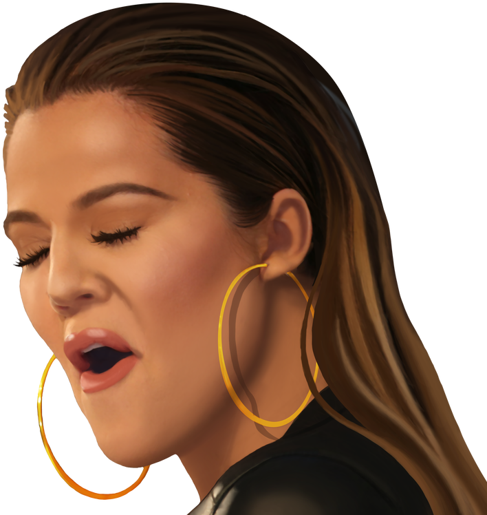 Kimoji - Khloe Kardashian Kimoji (800x800), Png Download