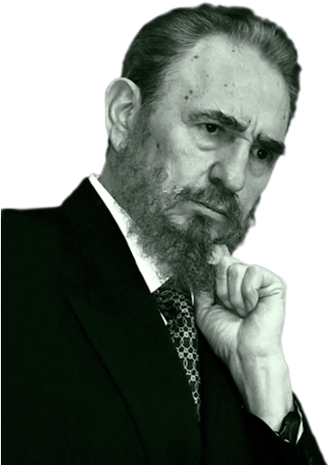 Fidel - Fidel Castro Png (406x518), Png Download