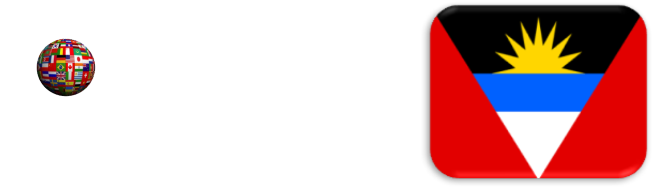 Antigua And Barbuda (1359x410), Png Download