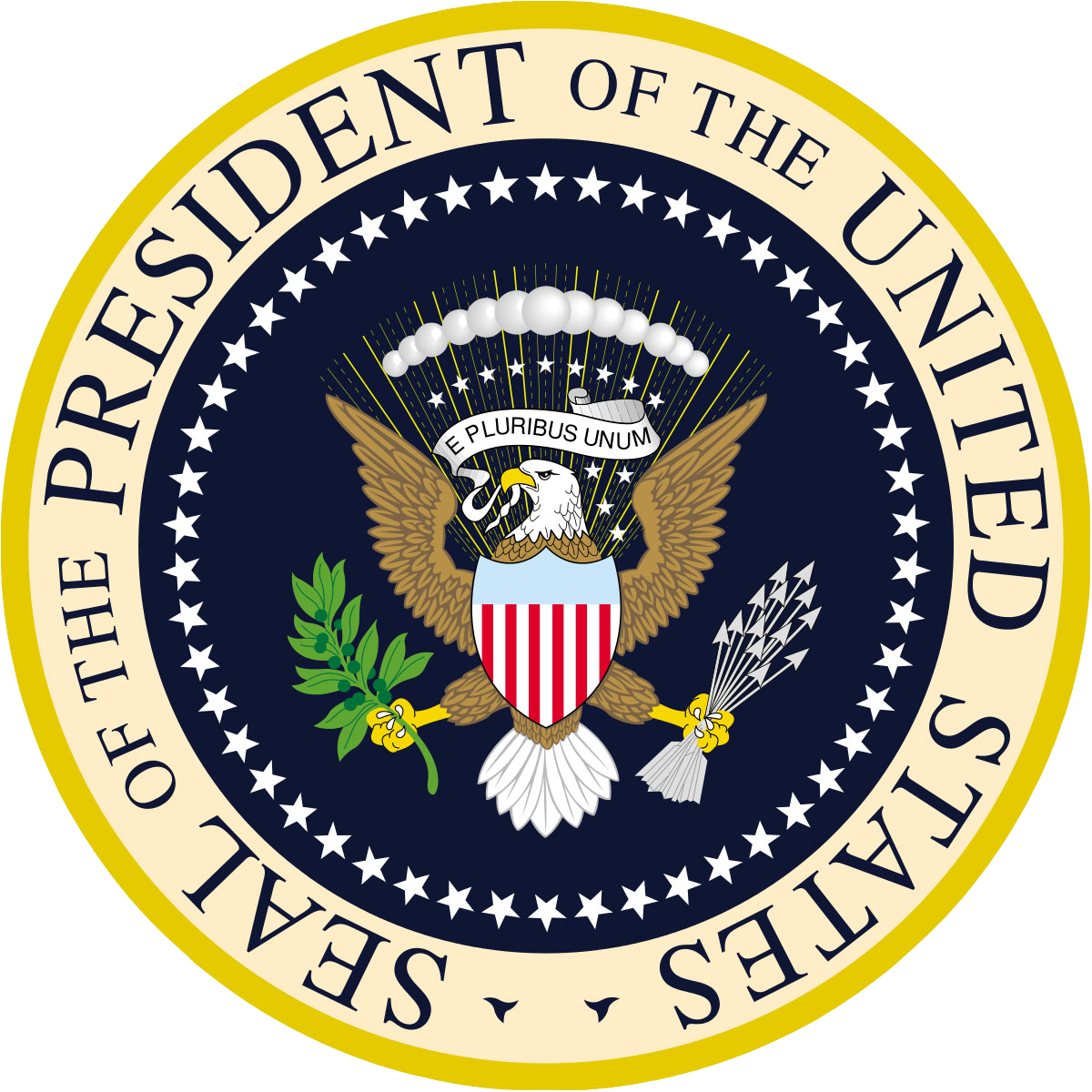 Gary Cohn - Seal Of The President Of The United States (1200x1200), Png Download