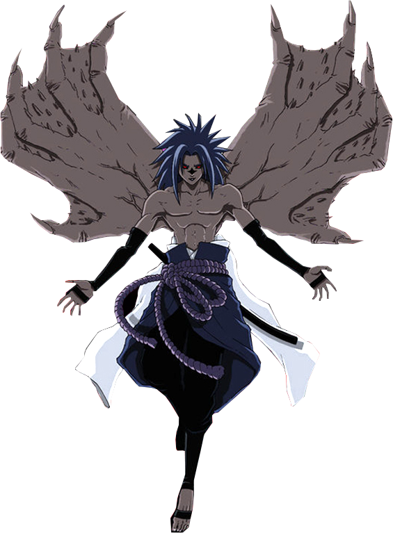 Sasuke Sharingan Curse Mark - Sasuke Sello Maldito Fase 2 (565x767), Png Download