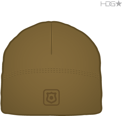 Beanie Coyote Subdued Badge Left - United States Of America (500x500), Png Download