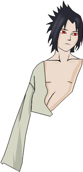 I'm Sort Of Recreating The Manga Sasuke From An Earlier - Sasuke New Outfit (288x560), Png Download