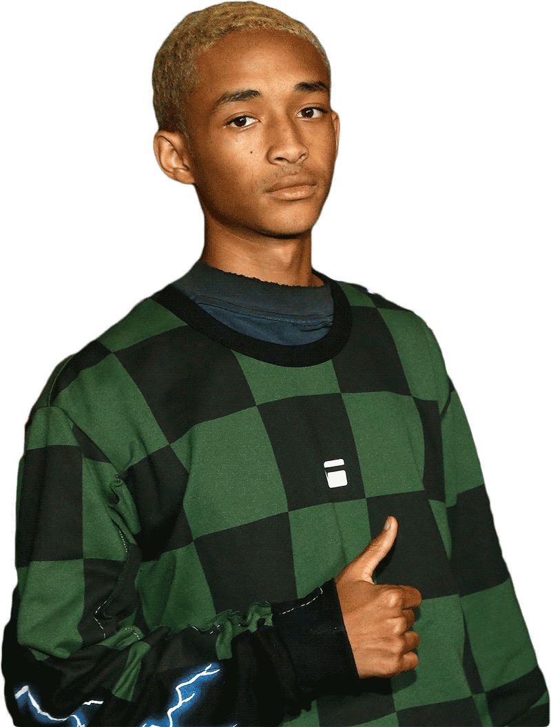 A Photo Of Jaden Smith - Man (800x1055), Png Download