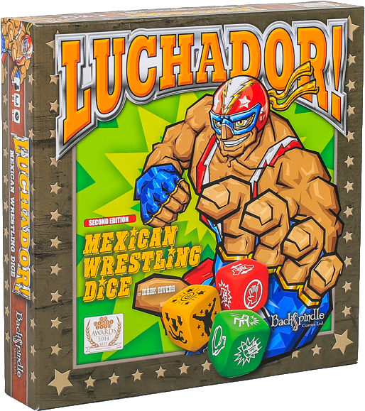 Shipping Cost = $5 - Backspindle Games Luchador! Mexican Wrestling Dice (607x636), Png Download