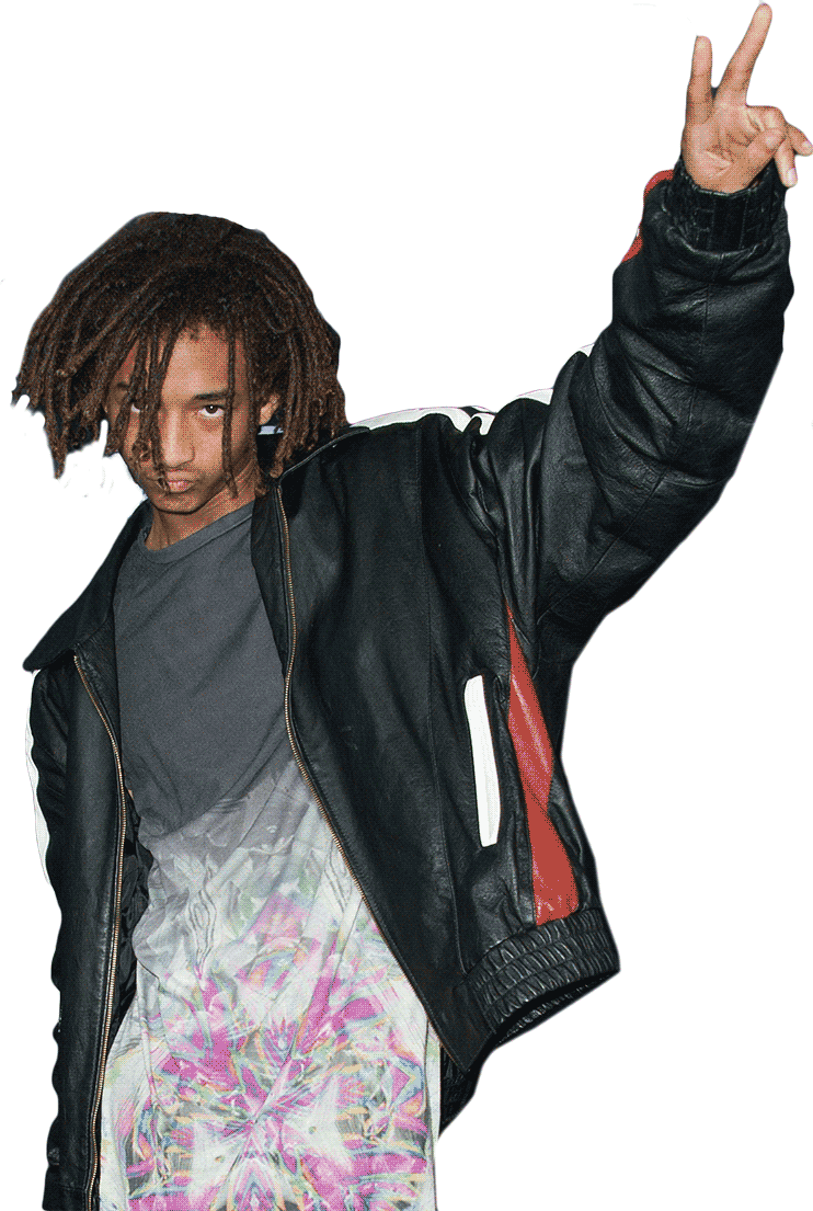 A Photo Of Jaden Smith - Photograph (742x1105), Png Download