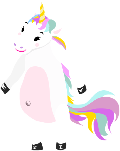 Razones Por Las Que Un Unicornio No Te Puede Ayudar - Illustration (400x500), Png Download