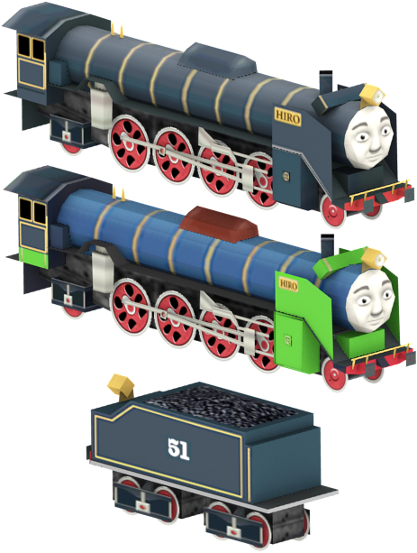 Download Zip Archive - Thomas And Friends Hiro Model (750x650), Png Download