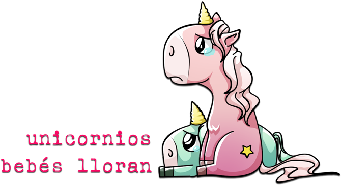 4 Unicornios - Unicornios Llorando (704x430), Png Download
