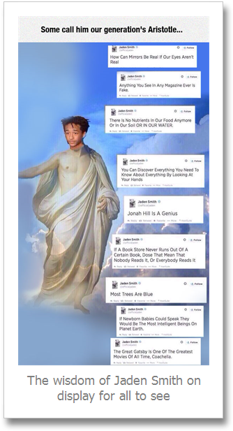 Getting High Quality Feedback, Jaden Smith Twitter - Some Words From The Windows Of Heaven (354x636), Png Download