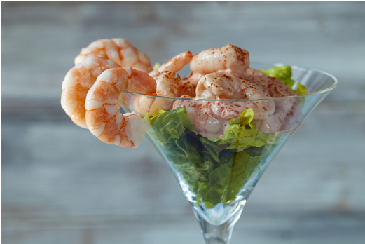 Prawn Cocktail Salad - Prawn Cocktail (520x520), Png Download