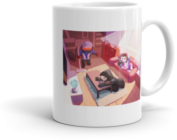 Soldier 76 Reaper And D - Coffee Cup (400x400), Png Download