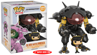 Funko Pop Games - Carbon Fiber Dva Pop (400x400), Png Download