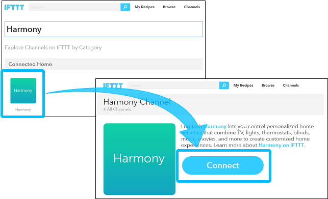 Harmony Ifttt Authentication - Ifttt (678x416), Png Download
