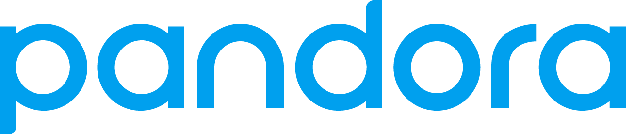 Pandora Wordmark Rgb - Siriusxm Pandora (1331x750), Png Download