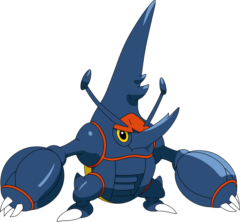 10214 Pokémon Shiny Mega Heracross Www - Pokemon Heracross Mega Evolution (800x742), Png Download