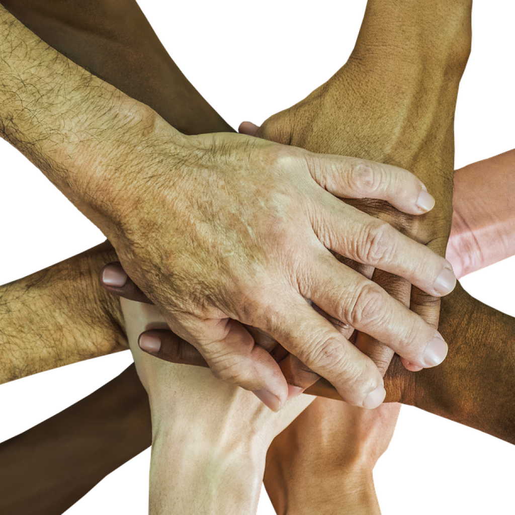 The Director Of A Plastic Recycling Company Has Been - Hands On Top Of Each Other Png (1024x1024), Png Download