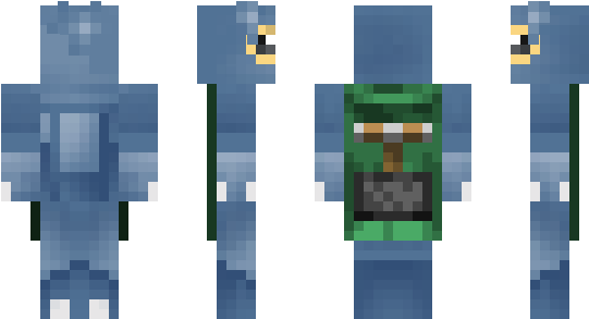Minecraft Skin Heracross - Fnac Rat Skin Minecraft (600x348), Png Download