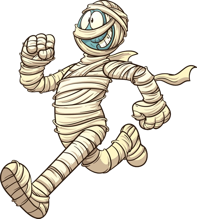 Cartoon Mummy (650x722), Png Download