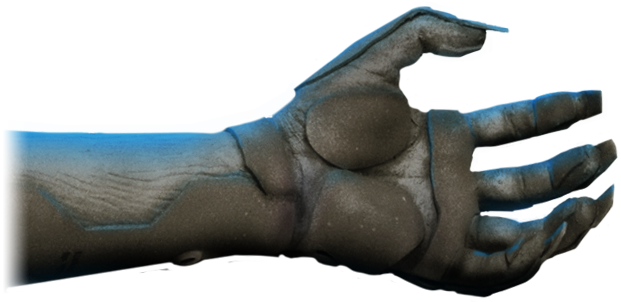 Mgr Raidens Arm (621x302), Png Download