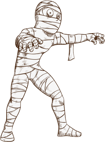 Ancient Egyption Monster (498x681), Png Download