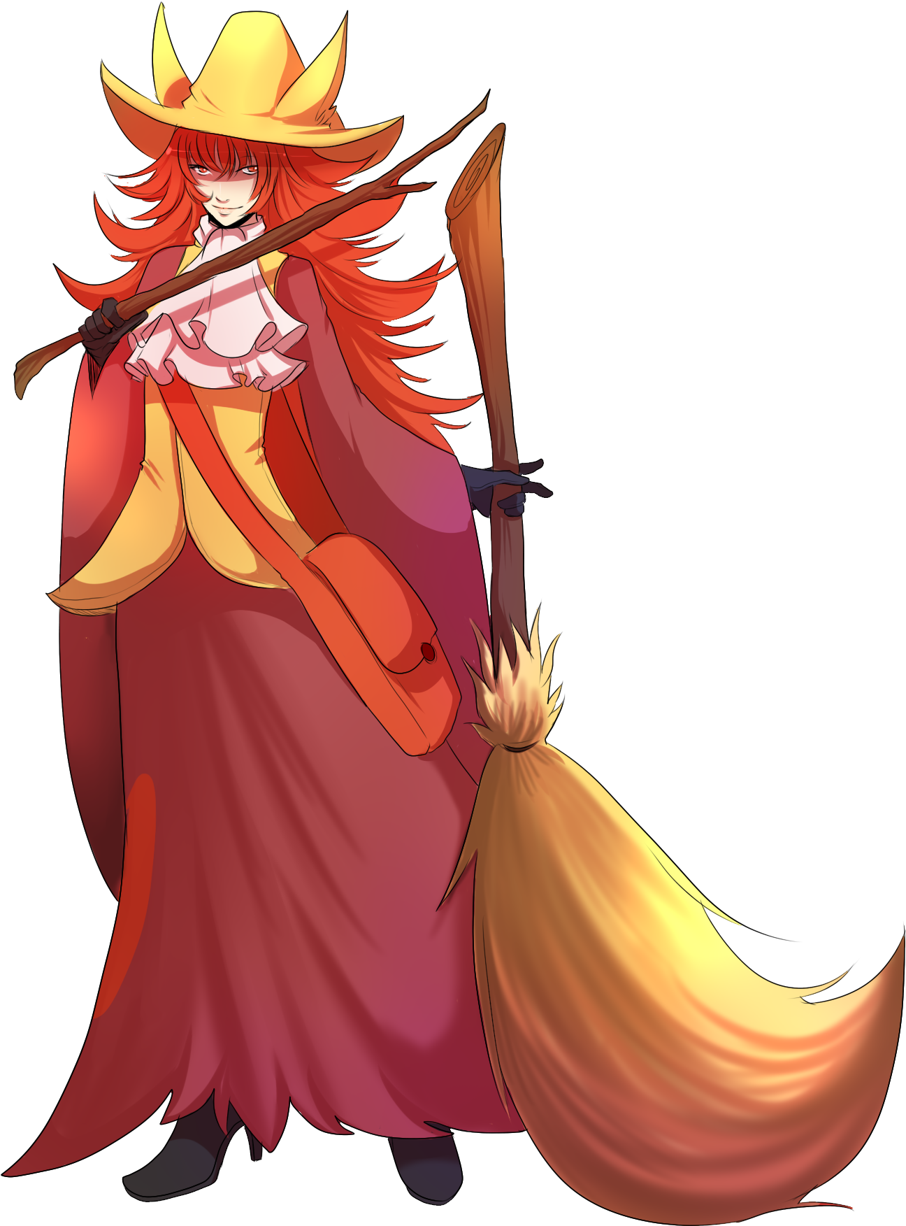 Blair Walpurgis )'s Gallery - Pokemon Delphox Human (1484x2047), Png Download