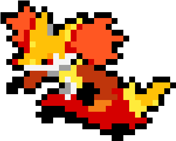 Delphox (1200x1200), Png Download