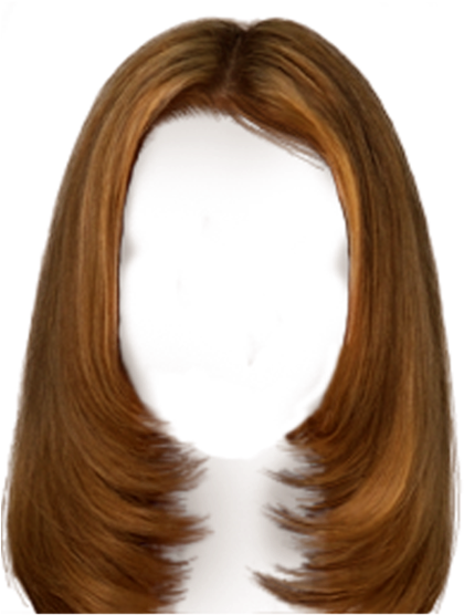 Pelucas Png Para Photoscape - Peluca Png De Mujer (427x698), Png Download