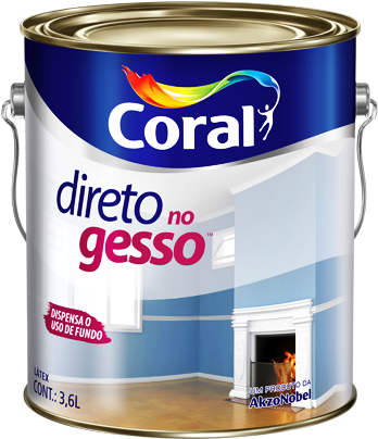 Coral Direto No Gesso (400x450), Png Download