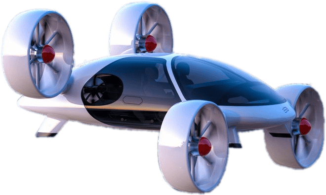 Bartini Flying Car - Antique Car (1200x850), Png Download