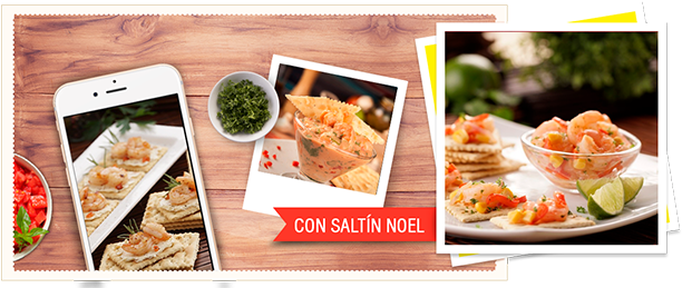 5 Recetas Con Camarones Para Preparar Con Saltín Noel - Noel (665x324), Png Download