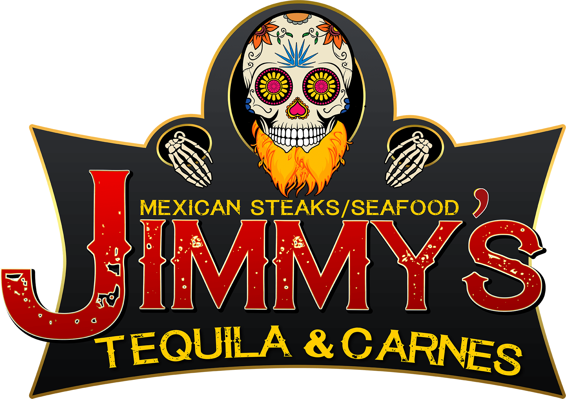 Jimmy's Tequila - Jimmy's Tequila And Carnes (1863x1313), Png Download